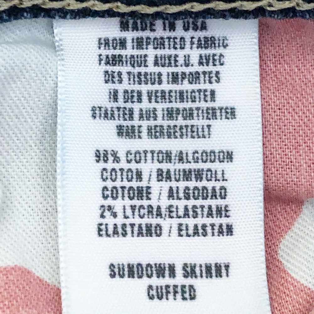 Lucky Brand Womens Sundown Skinny Cuffed Jeans - Picture 7 of 8